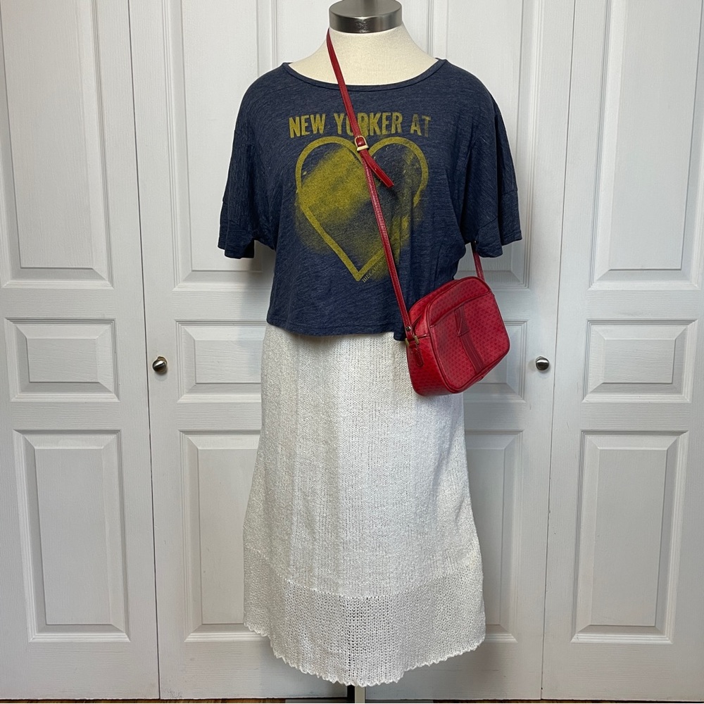 Knit Skirt Lightweight Cottagecore Festival